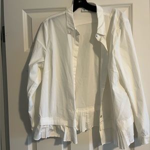 J-Jill White Button Up